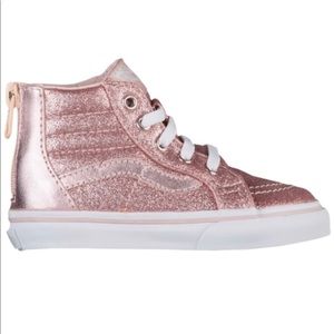 Glitter toddler vans